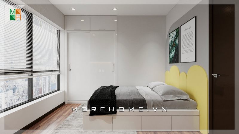 Tuyển tập #21 mẫu thiết kế căn hộ chung cư có giường ngủ thời thượng